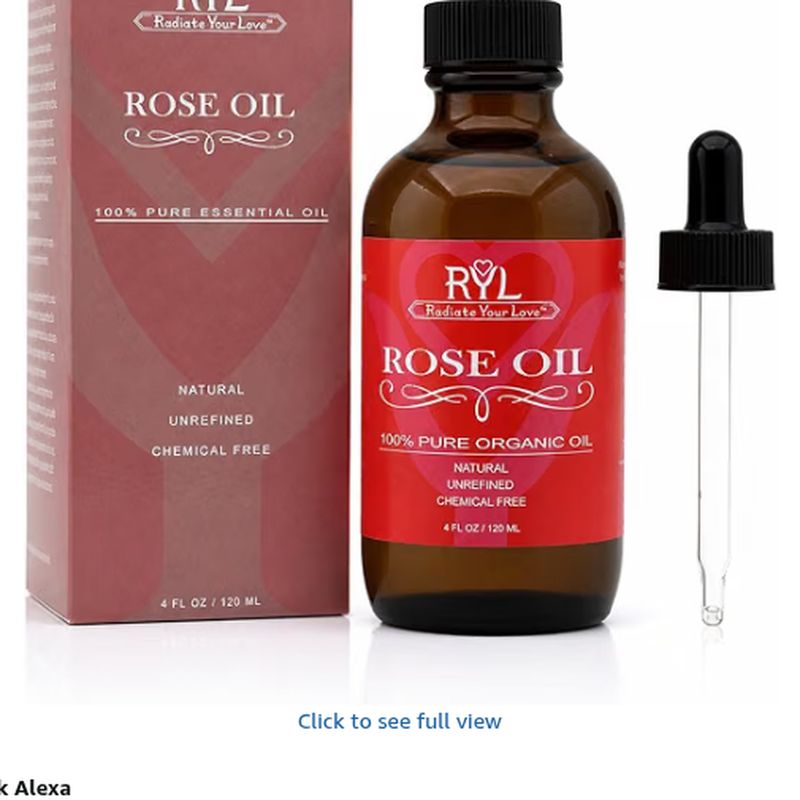 Organic Rose Essential Oil 4oz | Rosa Damascena – Radiate Your Love
