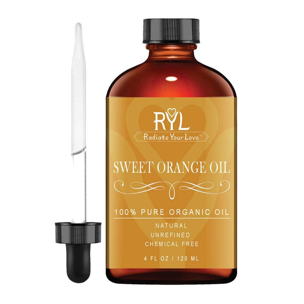 Organic Sweet Orange Essential Oil 4oz